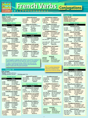 cover image of French Verb Conjugations